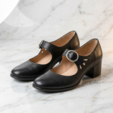 Clara - Scarpin Elegante em Couro Sintético