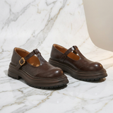 Mary Janes - Sapato Elegante em Couro
