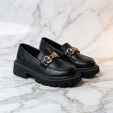 Sapatos Femininos Plateau Loafer