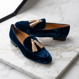 Quinnlyn - Mocassins de Inspiração Vintage com Franjas