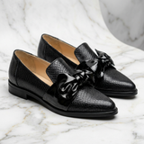 Cláudia - Loafer com Laço Decorativo