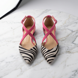Bailarinas com Padrão Zebra