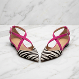 Bailarinas com Padrão Zebra